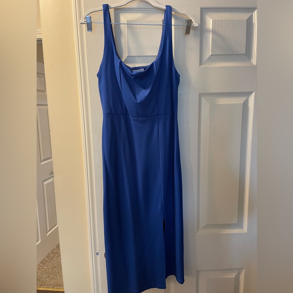 Socialite Blue Bodycon dress